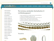 Tablet Screenshot of kultaoutlet.fi